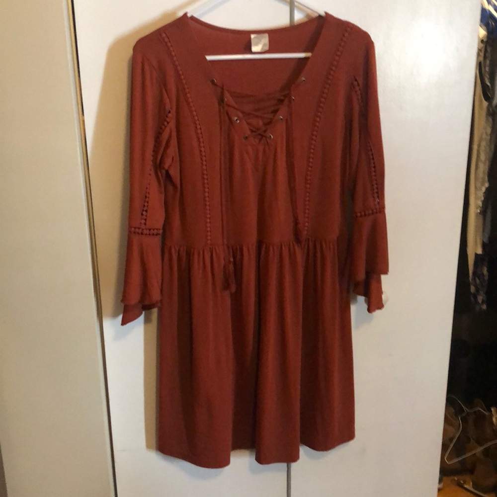 Burnt Orange dress